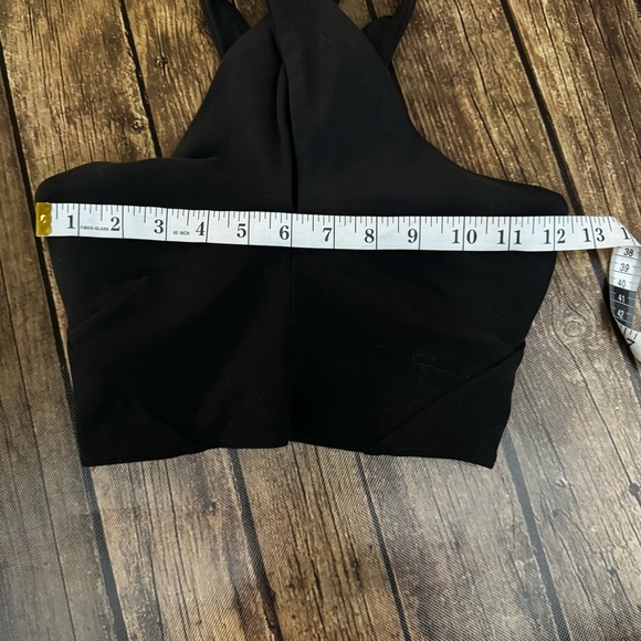 🖤✨ Lululemon Nulu™ Wrap Front Long Line Bra – Black 🧘‍♀️ - Picture 2 of 6